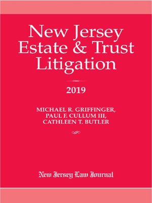 cover image of New Jersey Estate & Trust Litigation
